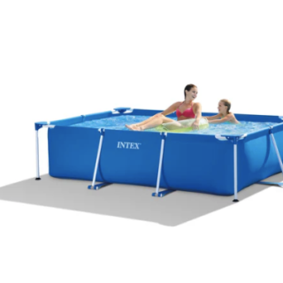Piscina Estructural INTEX Metal Frame, 220 x 150 x 60cm, 1.662L