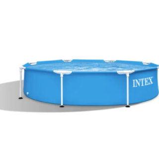 Piscina Estructural Redonda INTEX Metal Frame, 244 x 51 cm, 1.828 Litros