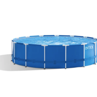 Piscina Estructural Redonda INTEX Metal Frame, 457 X 122 cm, 16.805 Litros