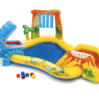 Piscina Centro de Juegos Inflable INTEX Dinosaurio