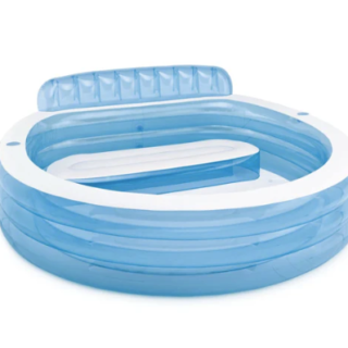 Piscina Inflable INTEX con Sillón 229 x218 x 79 cm, 640 L