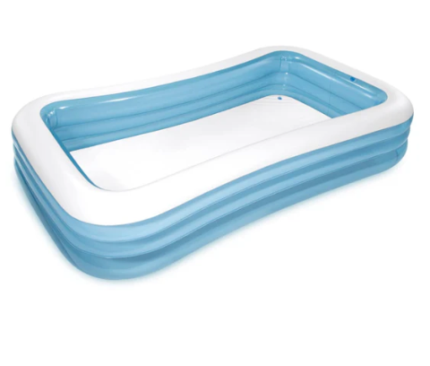 Piscina Inflable Rectangular Familiar INTEX Swim Center, 305 x 183 x 56 cm, 1.020L