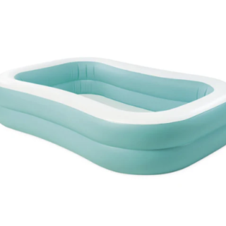 Piscina Inflable Rectangular Familiar INTEX Aqua Swim Center, 229 x 152 x 48 cm, 770L
