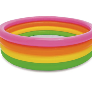 Piscina Infantil Inflable INTEX 4 Colores, 168 x 46 cm, 780L