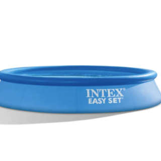 Piscina Inflable INTEX Easy Set 457 x 107 cm, 12.430L, con Bomba de Filtro